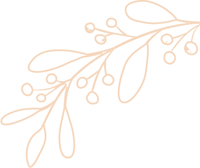 top right flower